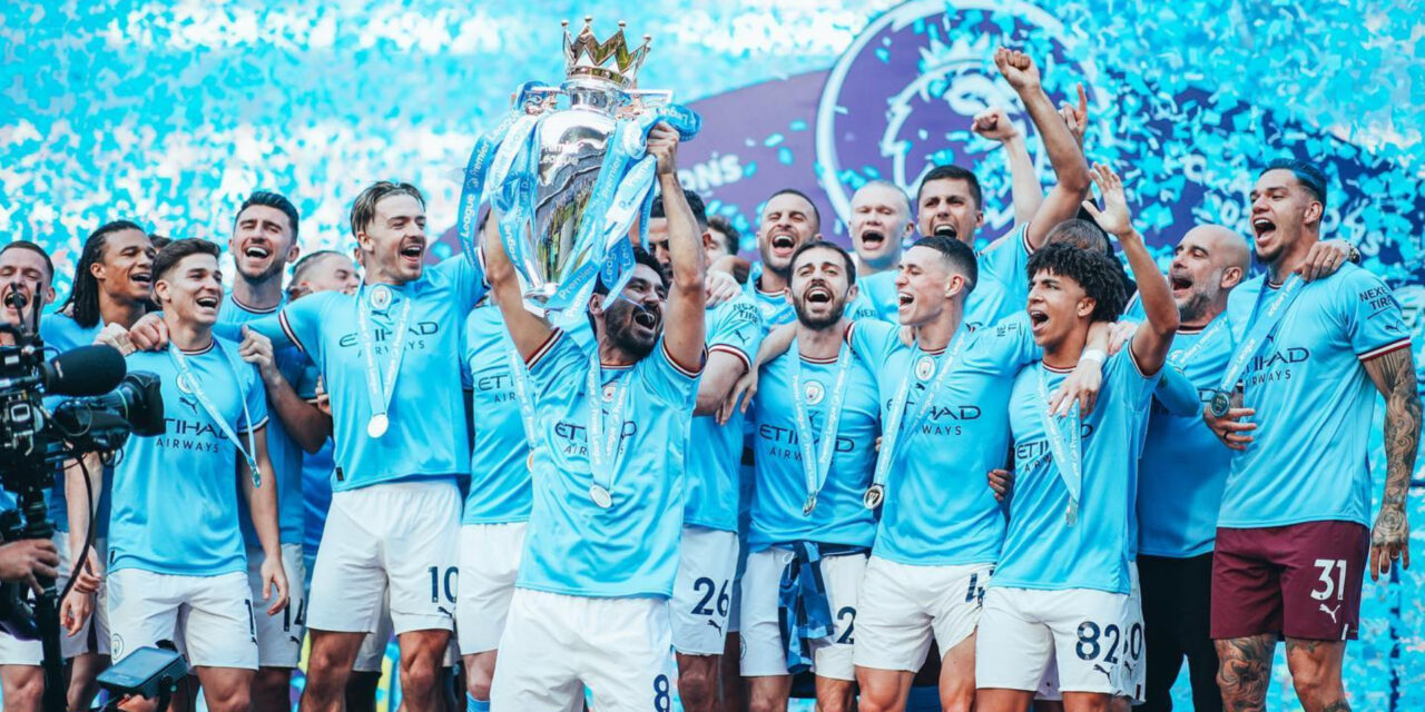 Man City vence a Chelsea y celebra otro título de la Liga Premier