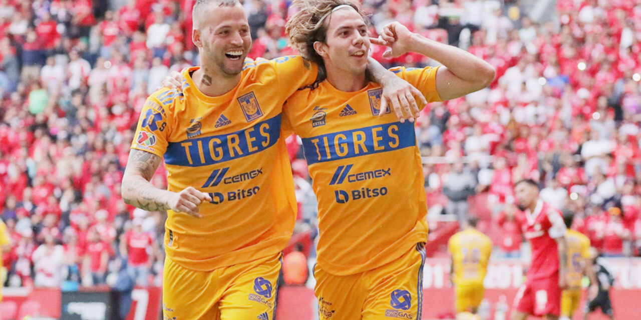 Tigres sufrió pero evitó remontada de Toluca