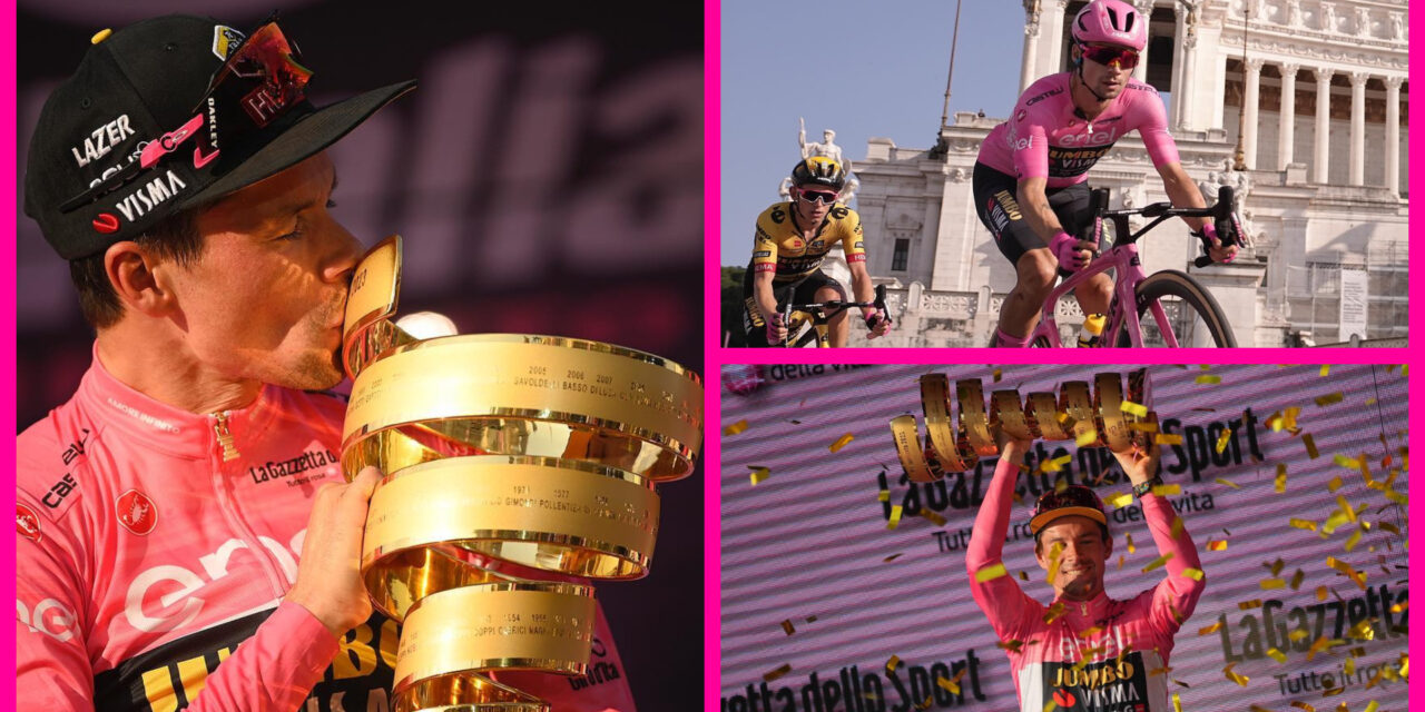 Roglic alza el trofeo del Giro en Roma; Cavendish gana la última etapa