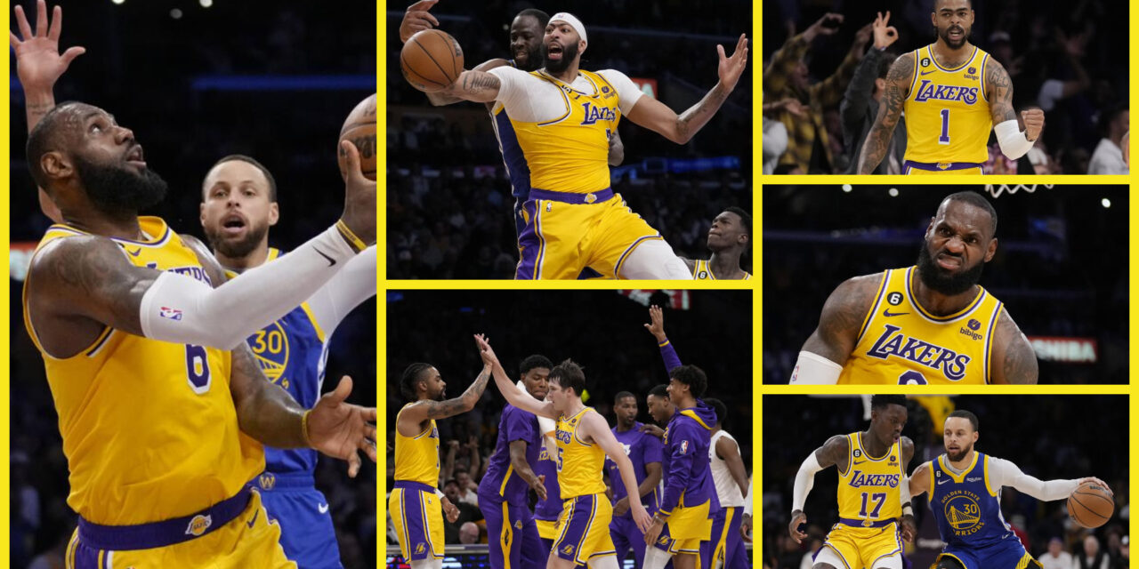 LeBron James, Lakers eliminan al campeón Warriors