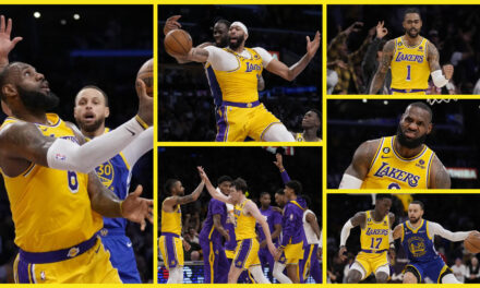 LeBron James, Lakers eliminan al campeón Warriors