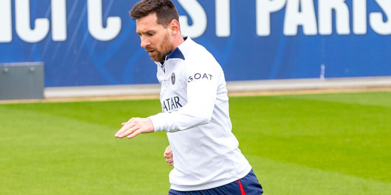 Messi vueve a entrenar luego que el PSG levantó suspensión