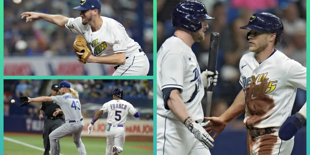 Criswell logra 1er triunfo; Rays doblegan 9-3 a Dodgers en duelo de líderes divisionales