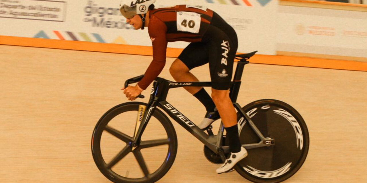 Acapara Baja California dos medallas de plata en el ciclismo de velocidad