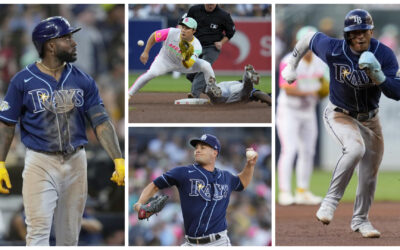 Rays superan 6-2 a Padres; McClanahan consigue su 11mo triunfo