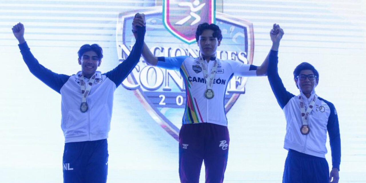 Luce Bajacaliforniano Emmanuel Ramírez la medalla de oro en ciclismo