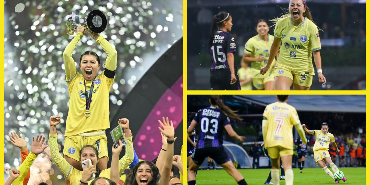 América Femenil voló y son las campeonas de la Liga MX Femenil