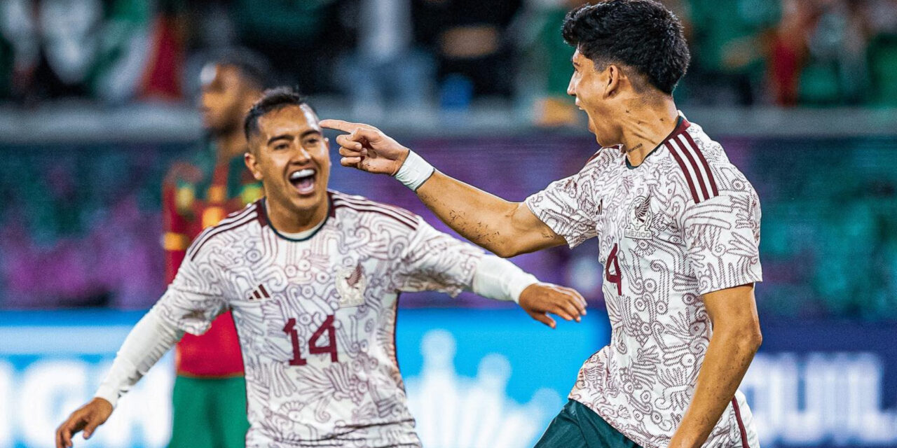 México rescata empate ante Camerún