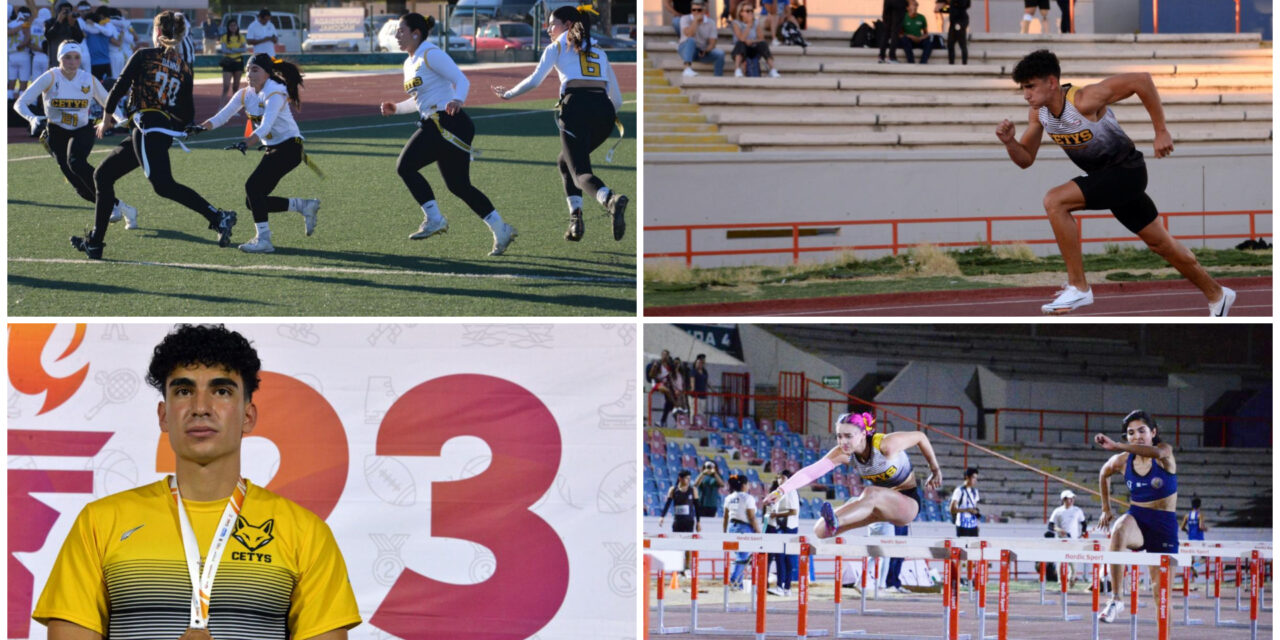 400 metros de bronce para Cetys en la universiada nacional