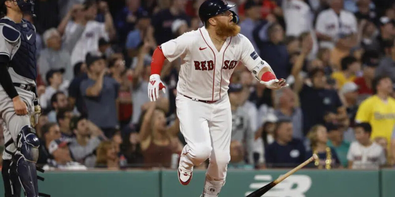 Red Sox aplastan 15-5 a Yankees con par de jonrones de Turner, incluido grand slam