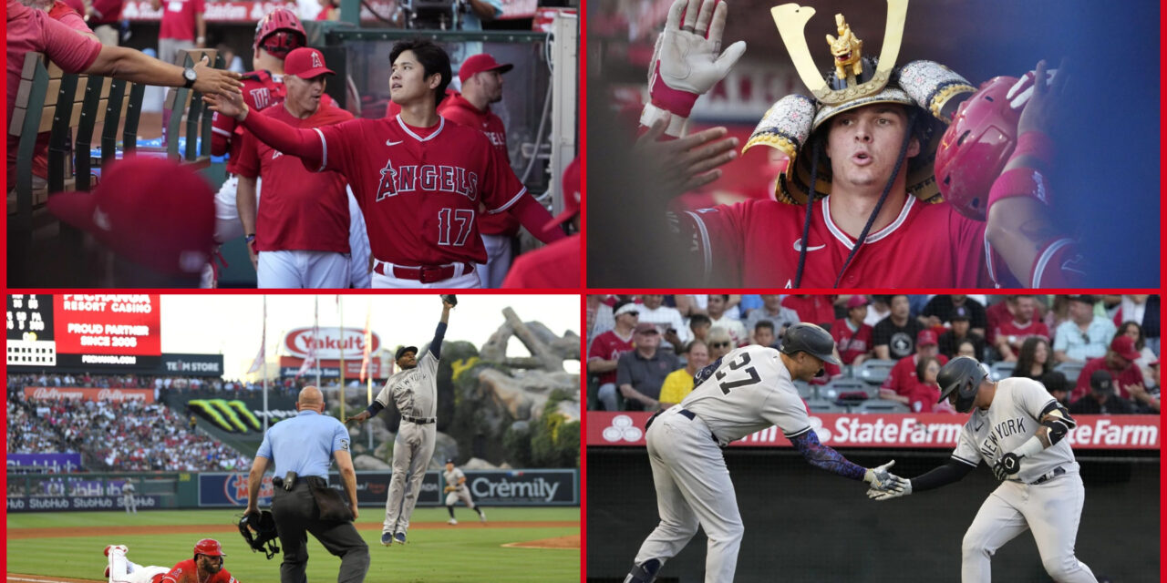 Ohtani dispara triple productor; Angels derrotan a Yankees