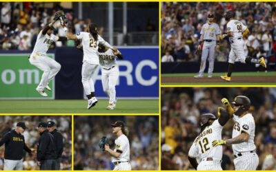 Machado, Soto y Sánchez consiguen vuelacercas; Padres derrotan 5-1 a Piratas