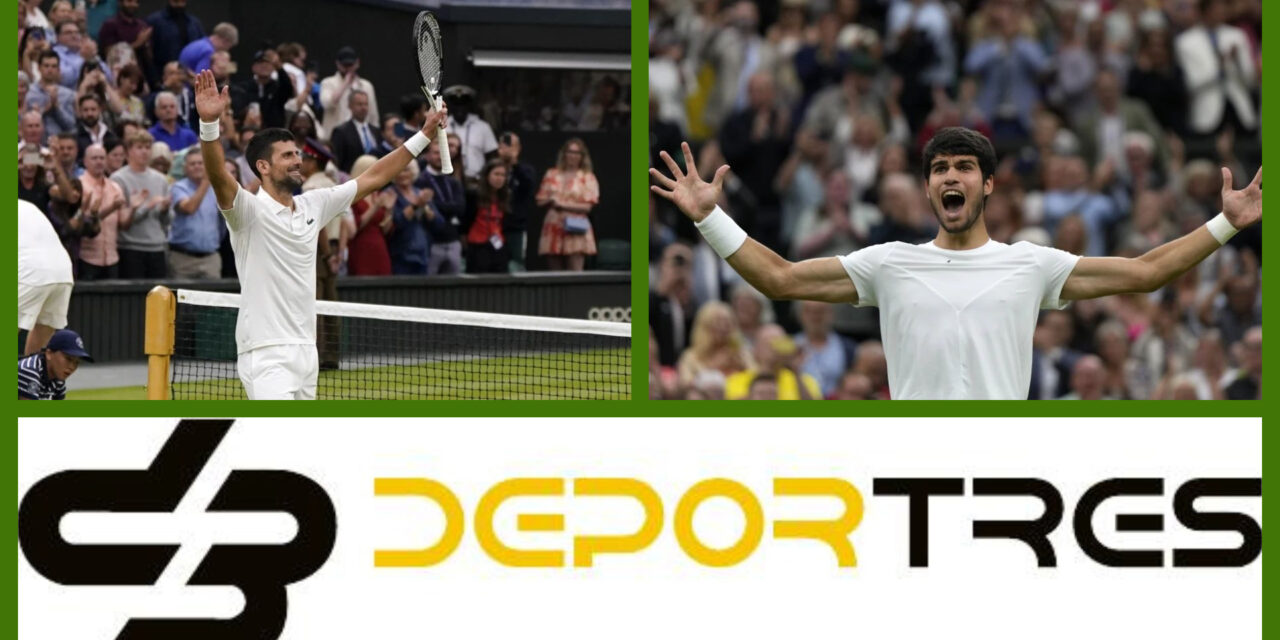 Djokovic y Alcaraz se citan por el título en Wimbledon y el número uno del mundo(Video D3 completo 12:00 PM)