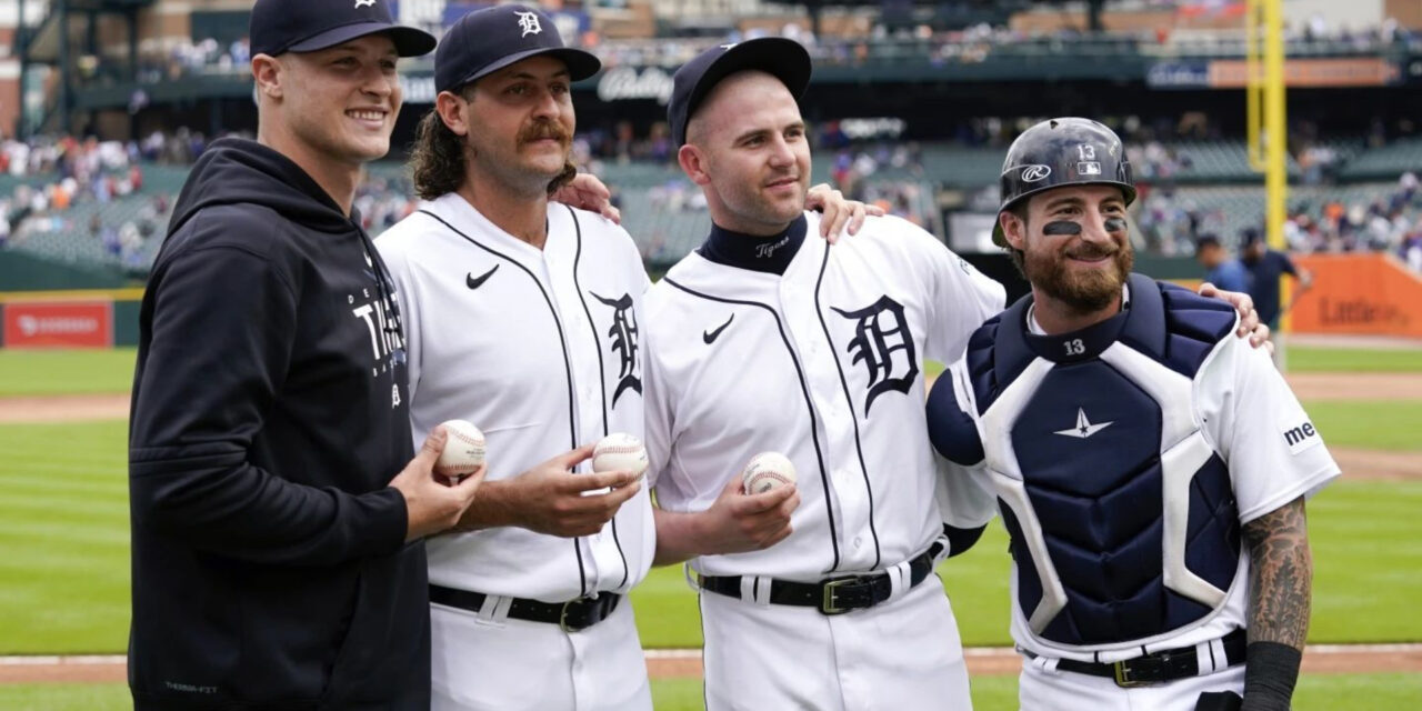 Manning, Foley y Lange lanzan no-hitter combinado por los Tigres