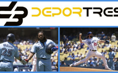 Merrifield y Jansen logran jonrones; Azulejos aplastan 8-1 a Dodgers(Video D3 completo 12:00 PM)