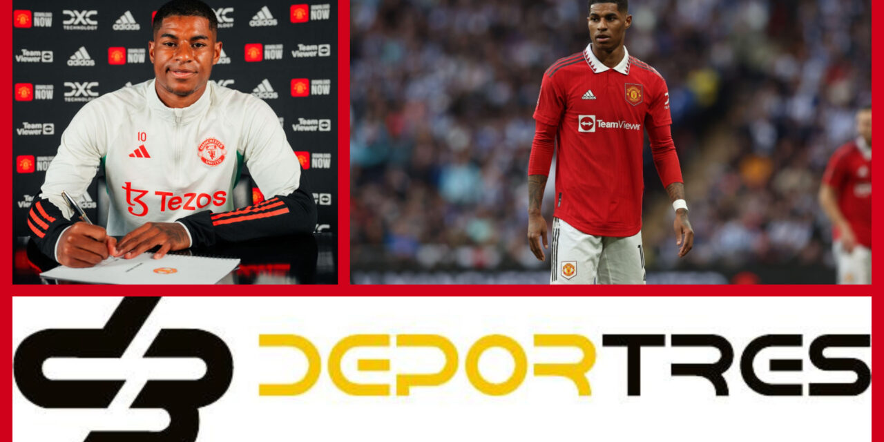 Marcus Rashford renueva con Man United y queda atado hasta 2028(Video D3 completo 12:00 PM)