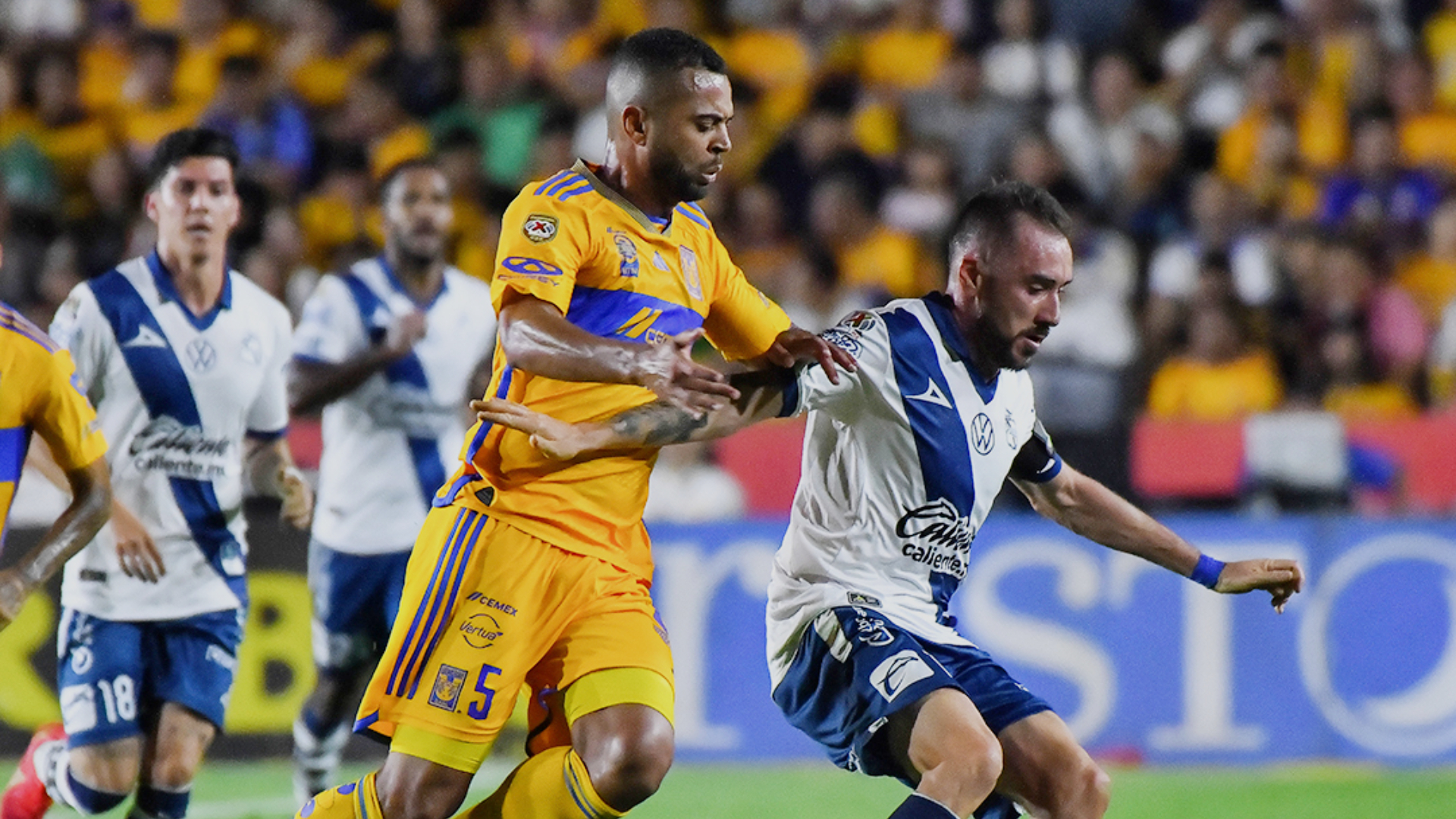 Ibáñez rescató empate para Tigres ante Puebla