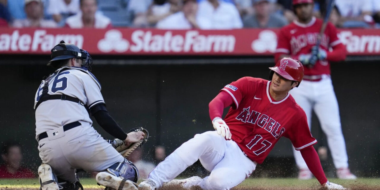 Angels completan barrida sobre Yankees