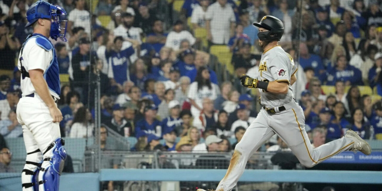 Palacios pega doble de la ventaja y Pirates roba triunfo a Dodgers