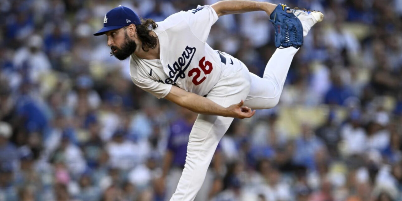 Gonsolin aporta 6 innings sólidos; Dodgers vencen 4-1 a Rockies