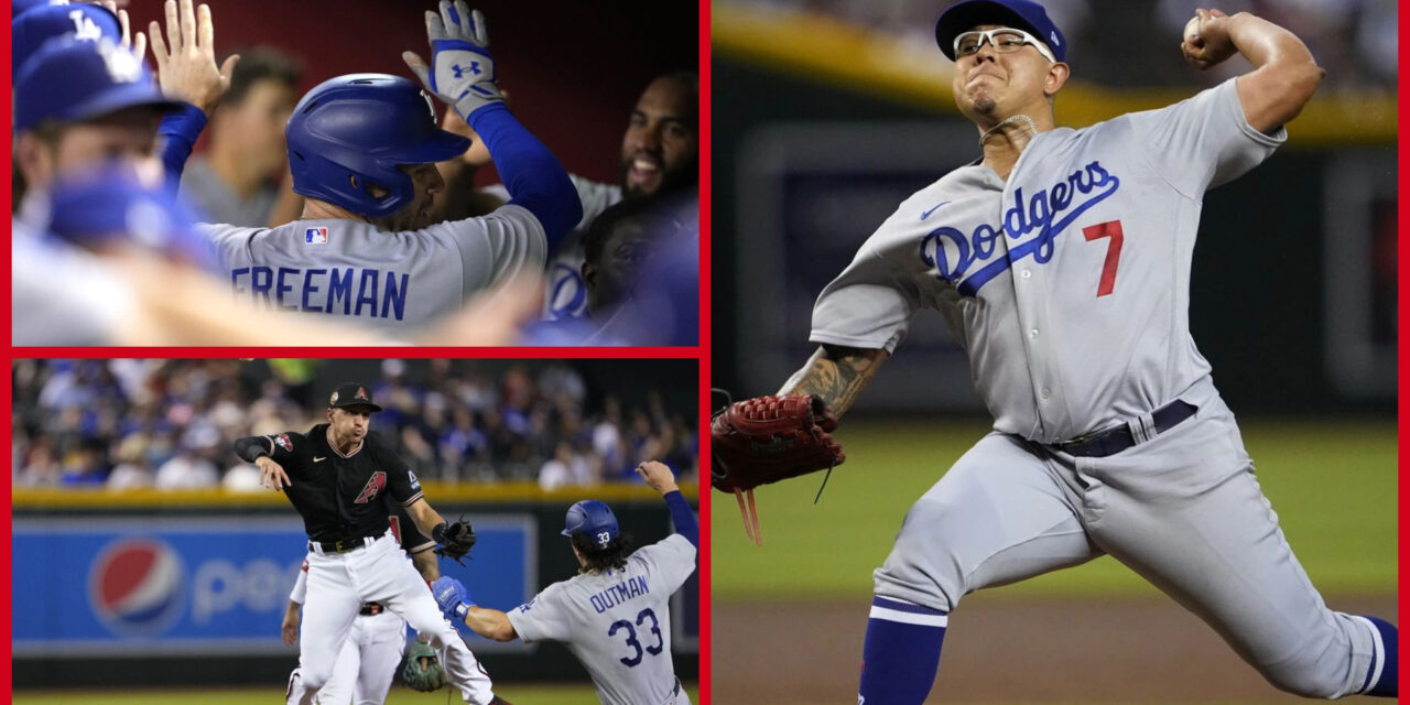 Urías luce con Dodgers, que vencen 5-4 a Diamondbacks