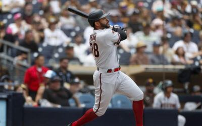 Padres fueron barridos en la doble cartelera sabatina vs. D-backs