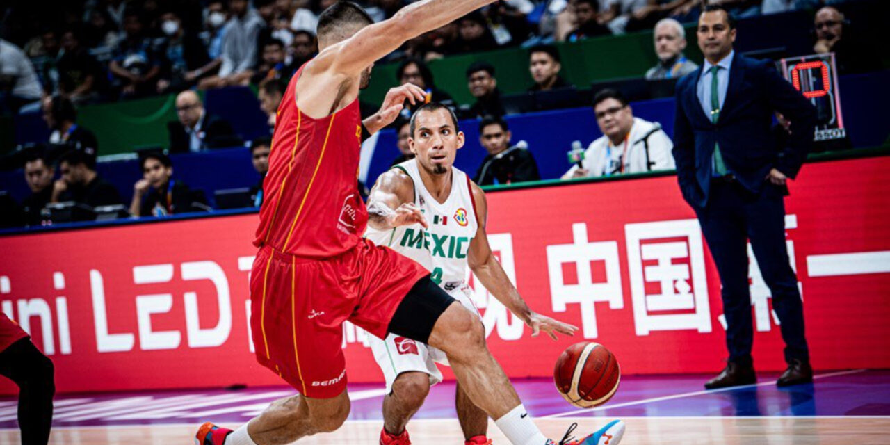 México pierde en su debut ante Montenegro en el Mundial de Basquetbol