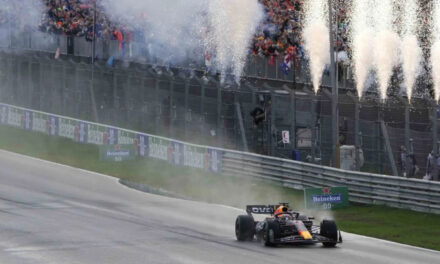 Verstappen gana un lluvioso GP de Holanda e iguala récord de Vettel con 9na victoria seguida