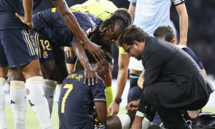 Vinicius sufre lesión en bíceps femoral. No estaría para el inicio de eliminatorias con Brasil