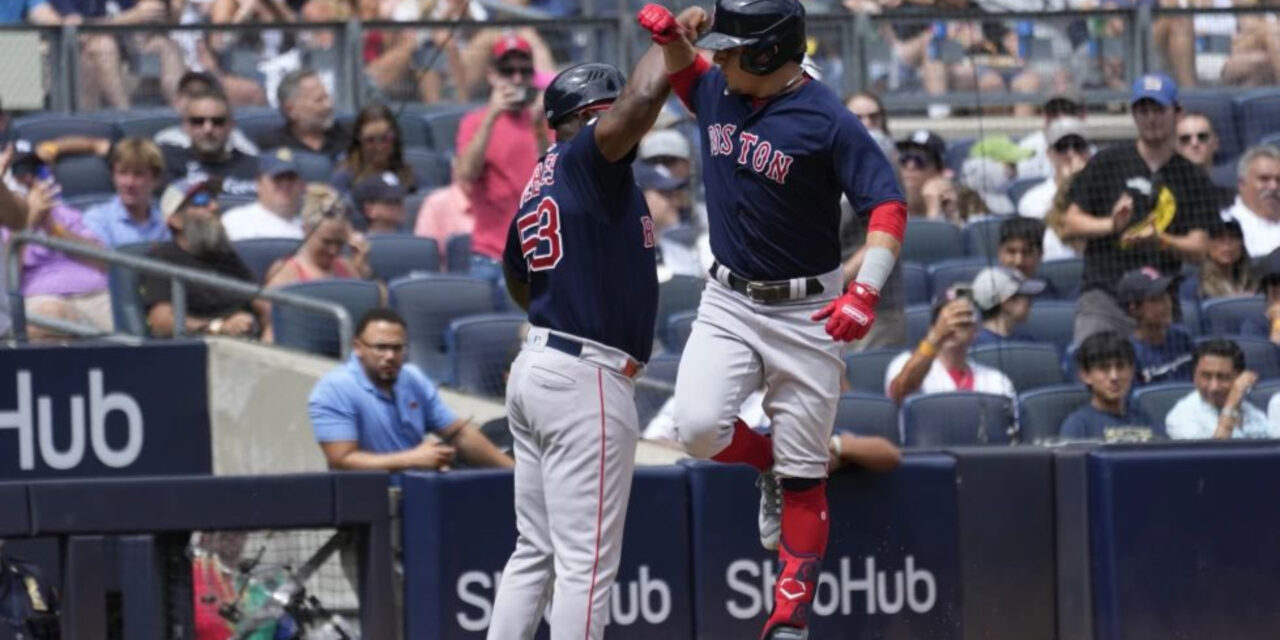 Urías pega su segundo grand slam consecutivo y Medias Rojas superan 8-1 a Yanquis