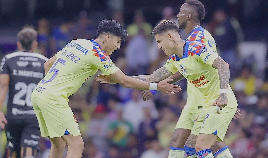 América triunfa ante el Necaxa