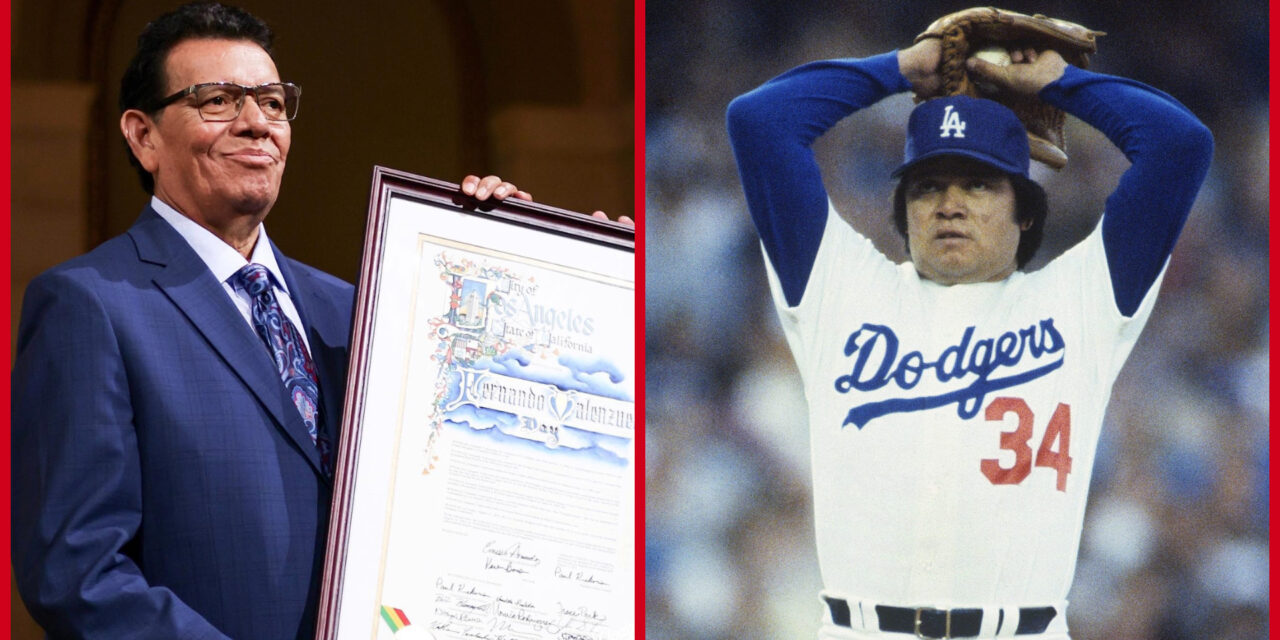 Fiesta de Dodgers con el retiro del #34 de “El Toro” Fernando Valenzuela