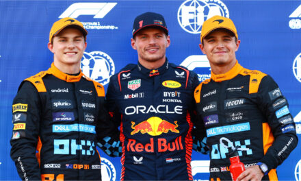 Verstappen saldrá desde la pole en el Gran Premio de Japón; Pérez será quinto