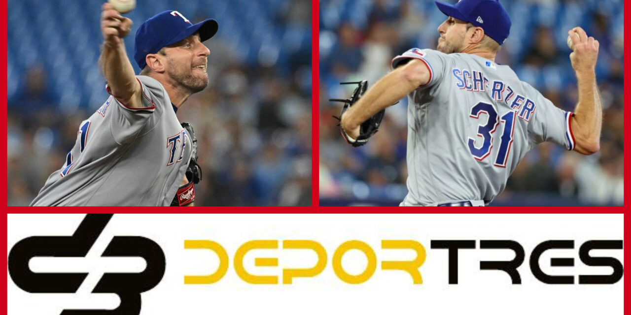 Scherzer sufre esguince en el hombro. El abridor de los Rangers se perderá el resto de la campaña(Video D3 completo 12:00 PM)