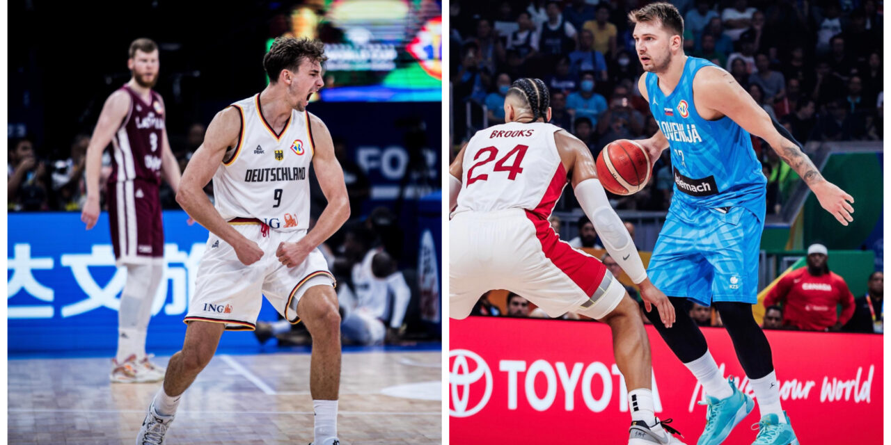 Doncic se va expulsado y Canadá derrota a Eslovenia en el Mundial. Alemania se cita con EEUU