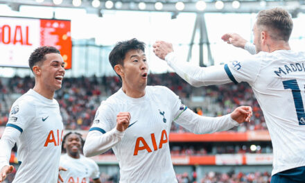 Con doblete de Son, Tottenham saca empate 2-2 ante Arsenal en derbi del norte de Londres