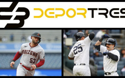 Diamondbacks 6-4 ante Yanquis y ahora comparten el 2do comodín con los Cachorros(Video D3 completo12:00 PM)