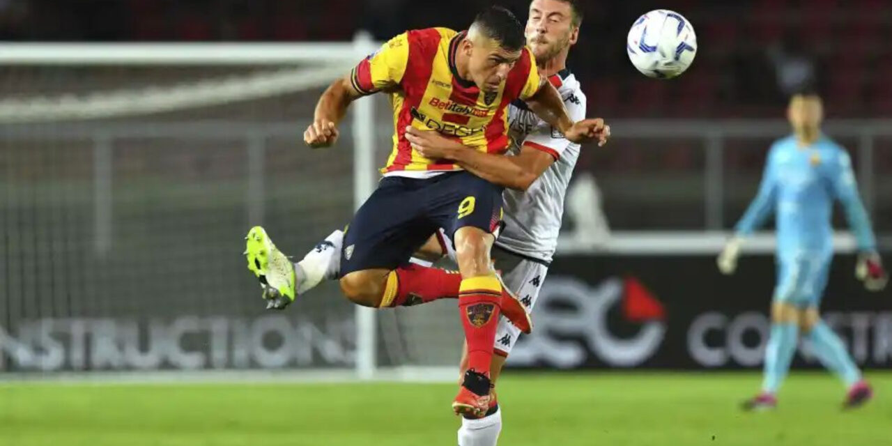 Lecce continúa su racha sin perder; supera por 1-0 al Genoa