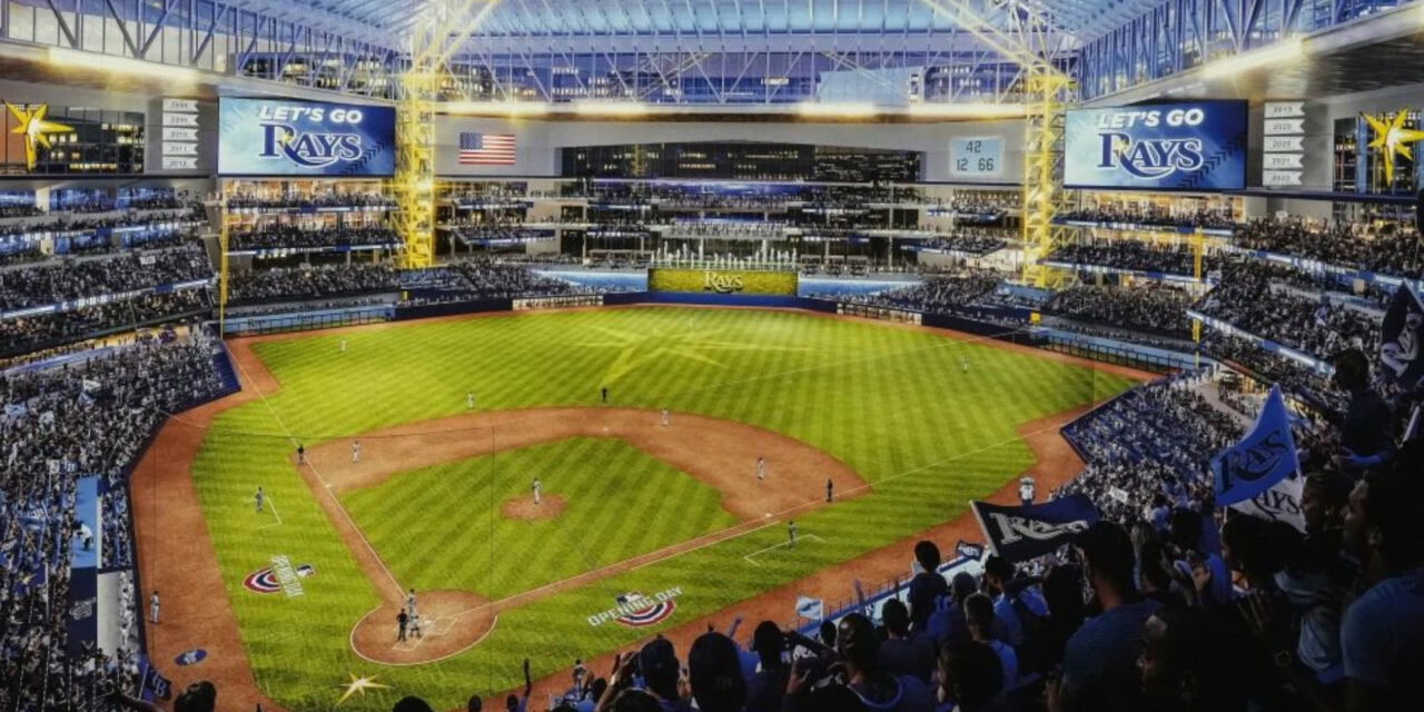 Los Rays anuncian plan para construir nuevo estadio en St. Petersburg