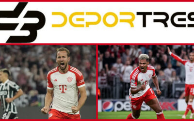 Con drama al final otra vez, el Bayern somete 4-3 al Man United en la Champions(Video D3 completo 12:00 PM)