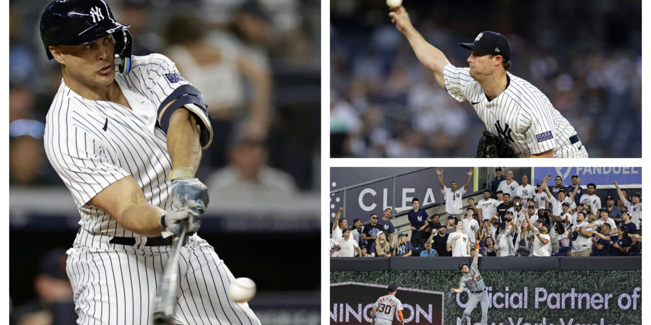 Stanton conecta su jonrón 400, Yanquis vencen 5-1 a Tigres