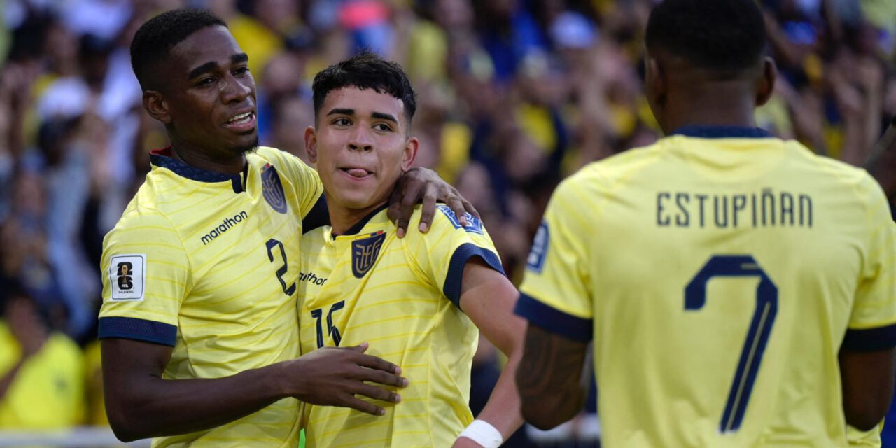 Ecuador derrota 2-1 a Uruguay y borra su saldo negativo de puntos en eliminatoria