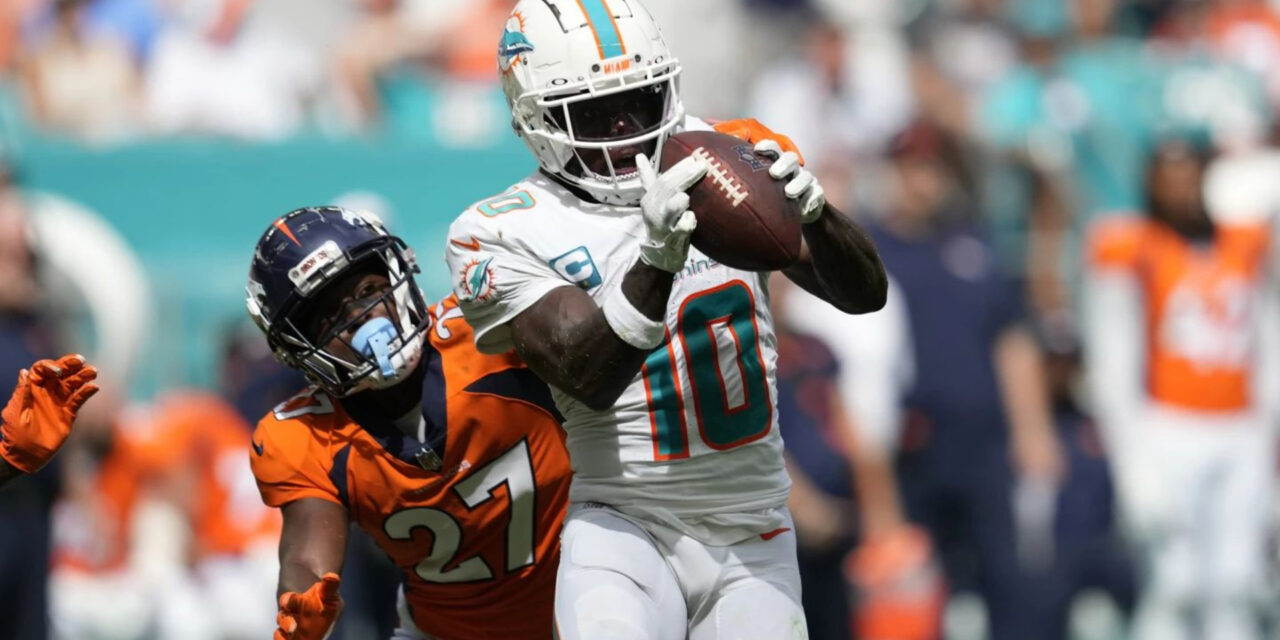 Dolphins pulverizan 70-20 a Broncos. Es la mayor cantidad de puntos de un equipo desde 1966