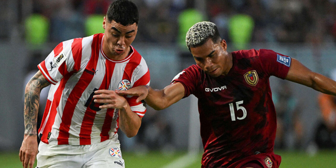 Venezuela vence 1-0 a Paraguay y suma sus primeros puntos de la eliminatoria