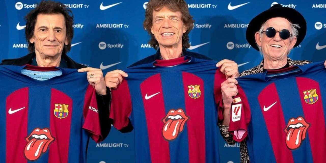 Logo de Rolling Stones estará en jersey del Barcelona durante el Clásico Español