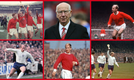 Falleció el astro del Manchester United e Inglaterra, Bobby Charlton, a los 86 años