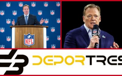 El comisionado Roger Goodell recibe extensión de contrato de la NFL hasta 2027