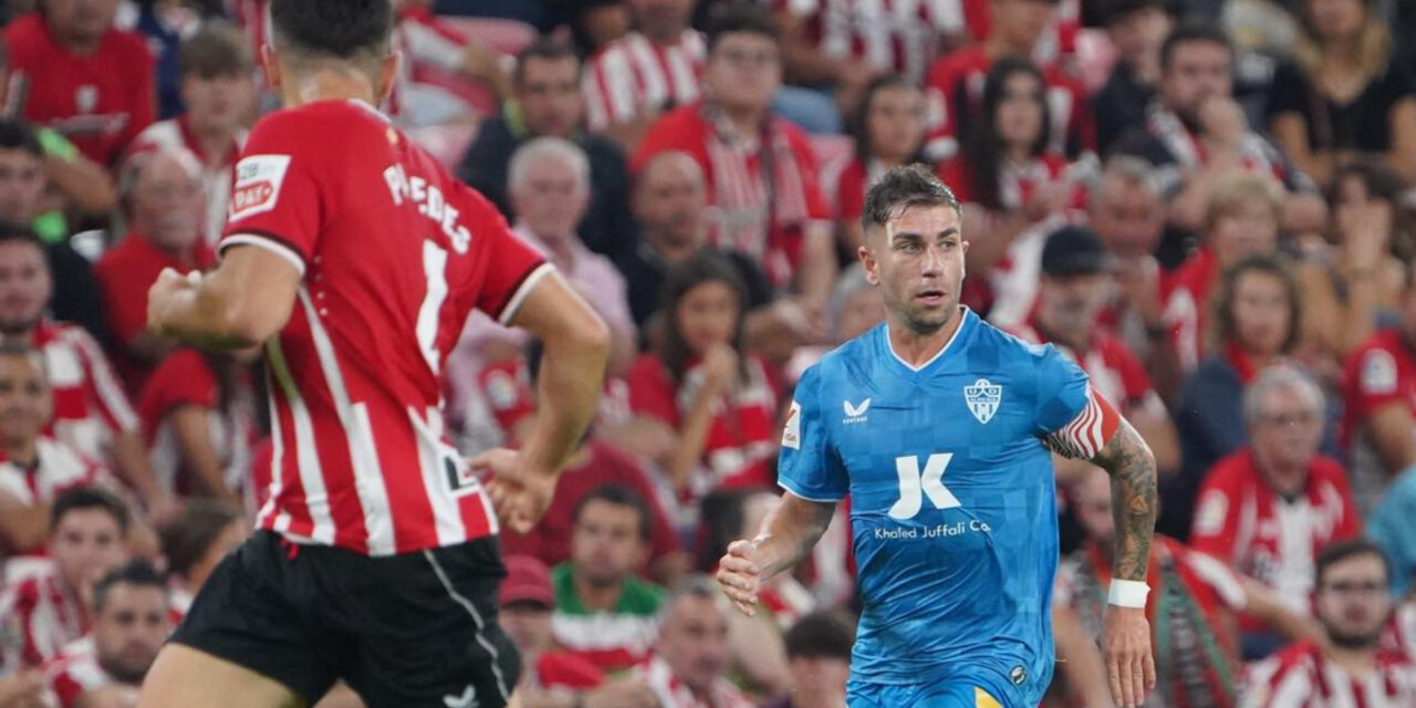 Sancet marca en goleada del Athletic Bilbao 3-0 sobre Almería