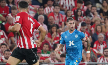 Sancet marca en goleada del Athletic Bilbao 3-0 sobre Almería
