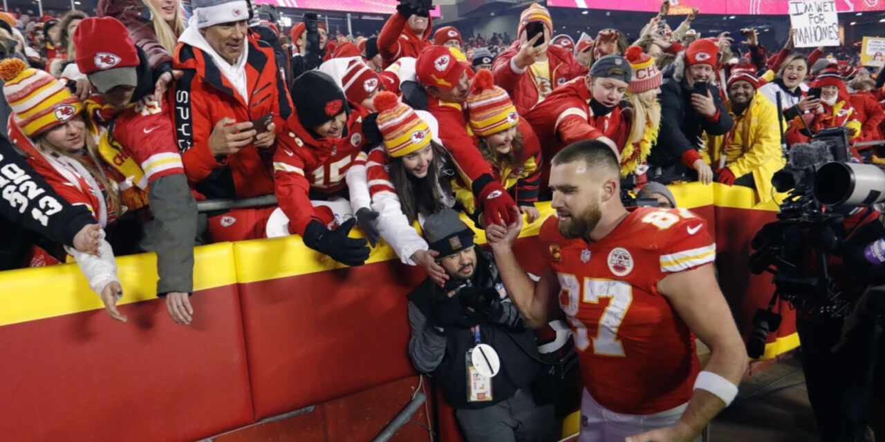 Travis Kelce charla sobre su momento con Taylor Swift